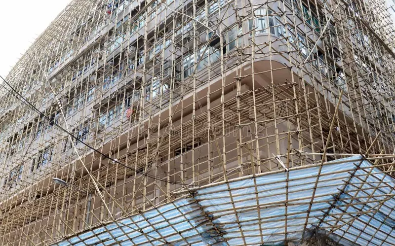 نکات ایمنی در استفاده از داربست بامبو