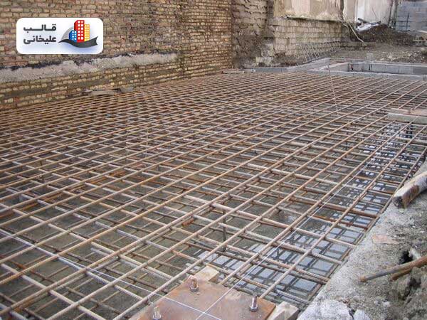 انواع فونداسیون و روش آرماتور بندی