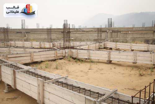 قالب‌بندی فونداسیون چوبی